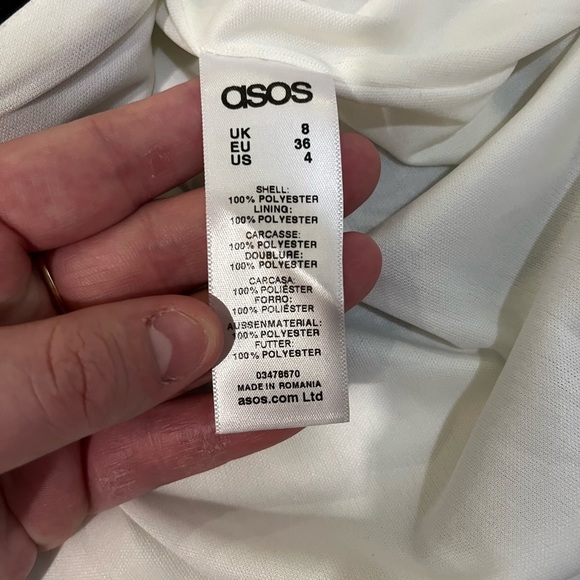 Asos Black and White Striped Dress - Picture 8 of 12